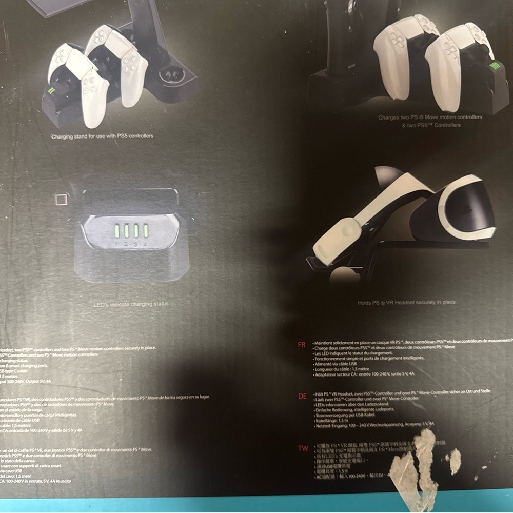 All-in-One VR Charging Station - Black and White - Picture 2 of 3